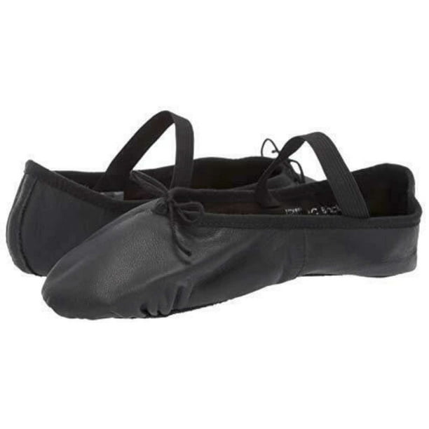 Leo Baby-Girls Ballet Russe Dance Shoe 7 C US Toddler black